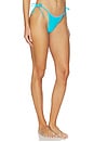view 2 of 5 BRAGUITA BIKINI ATADURA LATERAL AQUA DREAM TULUM in Aquamarine