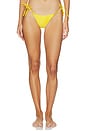 view 1 of 4 BRAGUITA BIKINI ATADURA LATERAL SUNBURST in Bright Yellow