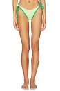 view 1 of 4 Green Symphony Dreams Bikini Bottom in Bright Green