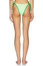 view 3 of 4 Green Symphony Dreams Bikini Bottom in Bright Green