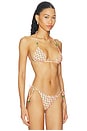 view 3 of 6 Blush Tide Balmy Bikini Top in Open Yellow