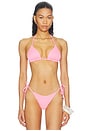 view 1 of 6 HAUT DE MAILLOT DE BAIN ROSE MIRAGE BALMY in Pink