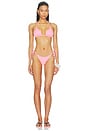 view 5 of 6 HAUT DE MAILLOT DE BAIN ROSE MIRAGE BALMY in Pink