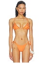 view 1 of 6 HAUT DE MAILLOT DE BAIN SOLAR REVERIE ZEN in Burnt Orange