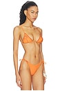 view 3 of 6 HAUT DE MAILLOT DE BAIN SOLAR REVERIE ZEN in Burnt Orange