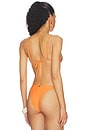 view 4 of 6 HAUT DE MAILLOT DE BAIN SOLAR REVERIE ZEN in Burnt Orange