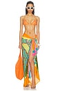 view 5 of 6 HAUT DE MAILLOT DE BAIN SOLAR REVERIE ZEN in Burnt Orange