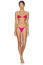 view 5 of 6 BRAGUITA BIKINI SUNDAZED DREAMSCAPE in Dark Pink