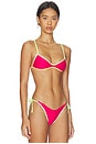 view 3 of 5 PARTE SUPERIOR DEL BIKINI SUNDAZED BARI in Dark Pink