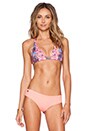 view 1 of 3 TOP BIKINI TRIANGULAR in Multicolor