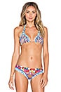view 1 of 4 Triangle Bikini Top in Tassels & Tiles