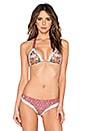 view 1 of 4 Boho Passenger Bikini Top in Rust Multi