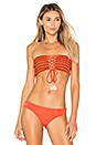 view 1 of 6 TOP BIKINI POMELO TROPIC in Red Multi