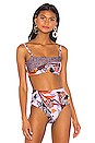 view 3 of 6 Reversible Bandeau Top in Loops And Hoops