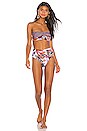 view 6 of 6 Reversible Bandeau Top in Loops And Hoops