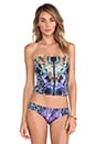 view 1 of 4 Cropped Bustier Top in Diamond Stallion