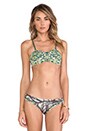 view 3 of 5 Waterfall Bikini Top in Mary O'Hara