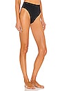 view 3 of 5 Black Onyx Suzy Q Bikini Bottom in Black