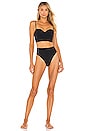 view 5 of 5 Black Onyx Suzy Q Bikini Bottom in Black