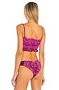 view 4 of 5 Oh La Dahlia Aphrodite Bikini Top in Pink