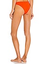 view 4 of 6 Ginger Orange Flirt Bikini Bottom in Orange