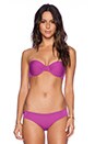 view 5 of 5 BRAGUITA BIKINI CHI CHI BIKINI BOTTOM in Plum Lady