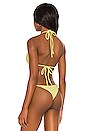 view 4 of 5 TOP BIKINI BUTTER YELLOW in Yellow