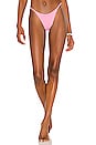 view 1 of 5 Rose Lemonade Micro Mini Bikini Bottom in Pink