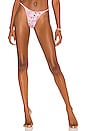 view 2 of 5 Rose Lemonade Micro Mini Bikini Bottom in Pink