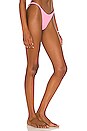 view 3 of 5 Rose Lemonade Micro Mini Bikini Bottom in Pink