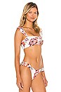 view 4 of 6 TOP BANDEAU SIN TIRANTES ROSE ALYSSA in Pink