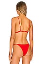view 4 of 5 HAUT DE MAILLOT DE BAIN IVY in Red Camellia