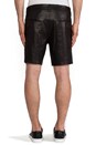 view 3 of 5 Manuel Leather Short in Black