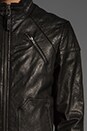 view 5 of 5 Marco Leather Jacket in Black