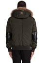 view 4 of 8 Diego Bomber Jacket w/ Fur Lined Hood in Army
