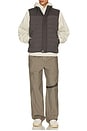 view 4 of 4 Brody Puffer Vest in Carbon