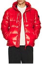 view 1 of 6 Victor Puffer Jacket in Dark Red