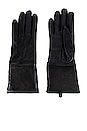 view 1 of 2 Willis Shearling Leather Glove in Black