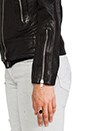 view 8 of 8 Veruca Distressed Leather Jacket in Black