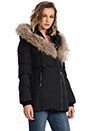 view 3 of 6 Adali Lavish Down Coat in Black