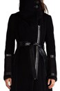 view 7 of 8 Isabel Solid Wool Coat in Black