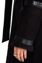 view 8 of 8 Isabel Solid Wool Coat in Black