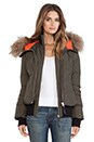view 2 of 5 Romane Jacket with Fur in Army