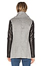 view 4 of 5 Vane Coat in Light Grey