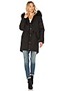 view 2 of 5 Rena Parka in Black & Army