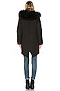 view 4 of 5 Rena Parka in Black & Army