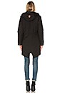 view 5 of 5 Rena Parka in Black & Army