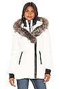 view 2 of 5 Adali Jacket With Fur Collar in Off White