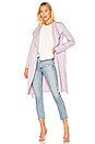 view 1 of 4 MANTEAU EN LAINE LEORA in Lilac