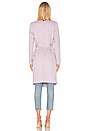 view 4 of 4 MANTEAU EN LAINE LEORA in Lilac